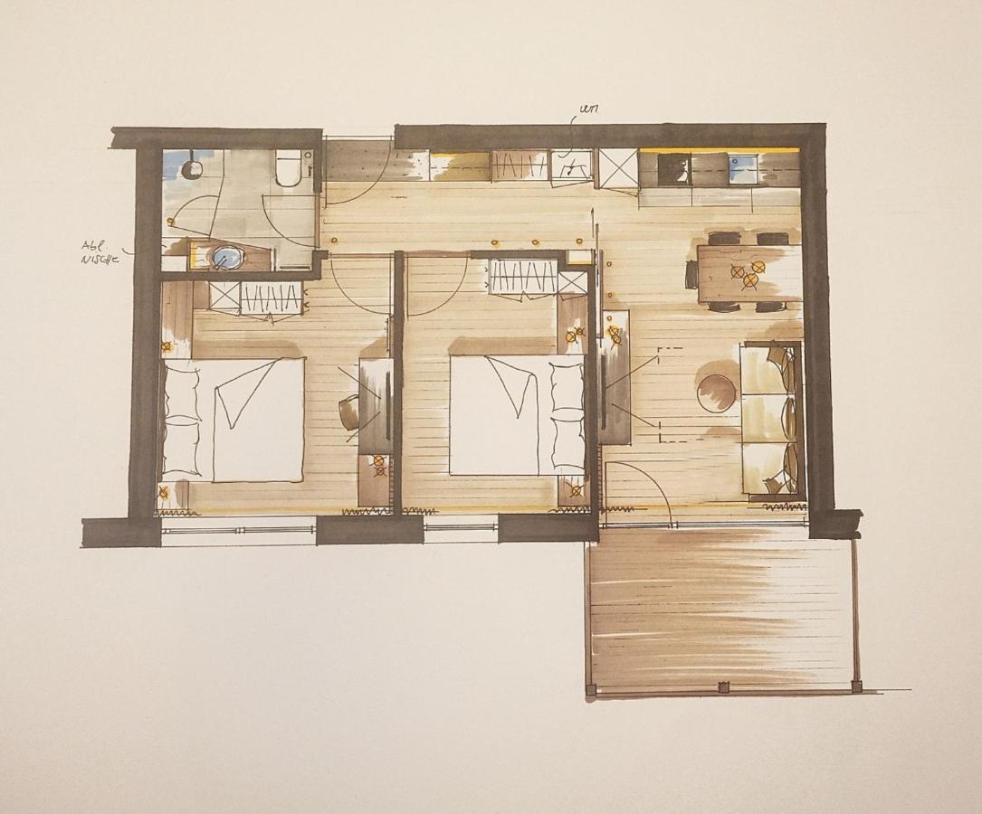 Deluxe Appartement Arve Olang Ngoại thất bức ảnh